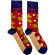 Woodstock - Birds & Hearts Uni Red Socks (Eu 40-45) Woodstock - Birds & Hearts Uni Red Socks (Eu 40-45)