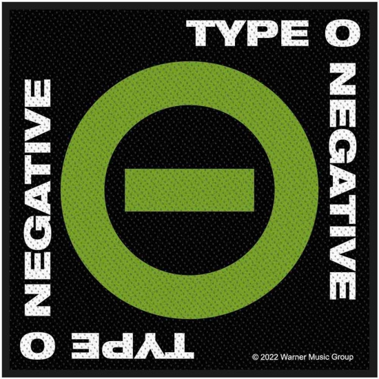 Type O Negative - Negative Symbol Standard Patch