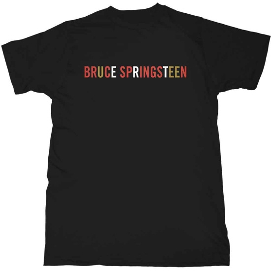 Bruce Springsteen - Logo Uni Bl T-Shirt  (S)