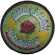 Grateful Dead - American Beauty Circle Printed Patch Grateful Dead - American Beauty Circle Printed Patch