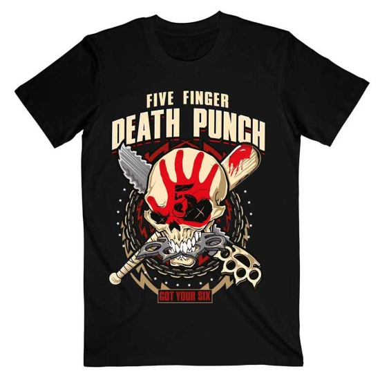 Five Finger Death Punsch - Zombie Kill Uni Bl T-Shirt  (XL)