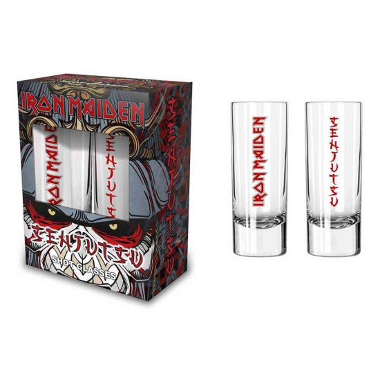 Iron Maiden - Senjutsu 2 Shot Glasses