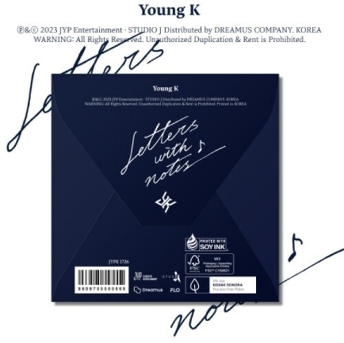 Young K (DAY6) - (Letters with notes) (Digipack Ver.)