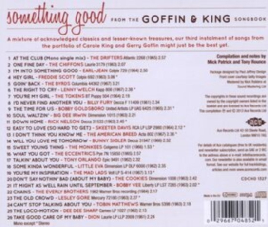 Various Artists - Something Good From The Goffin & Ki