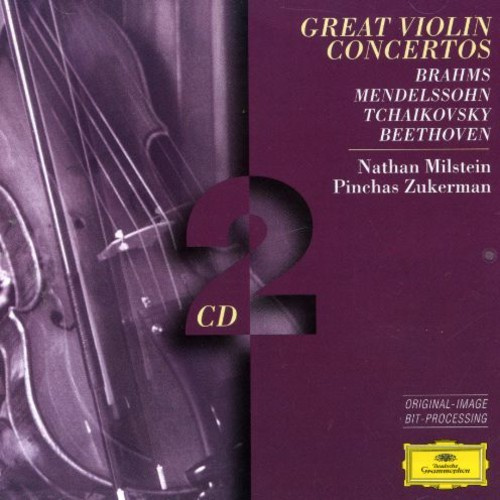 Brahms/ Mendelssohn/ Tjajk/ Beethoven - Berömda Violinkonserter