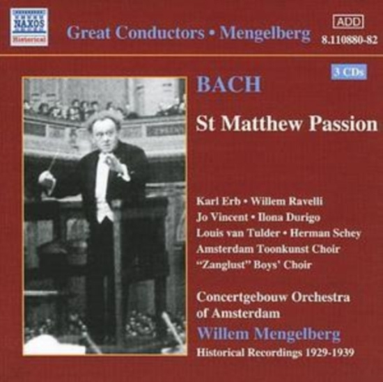 Bach Johann Sebastian - St Matthew Passion