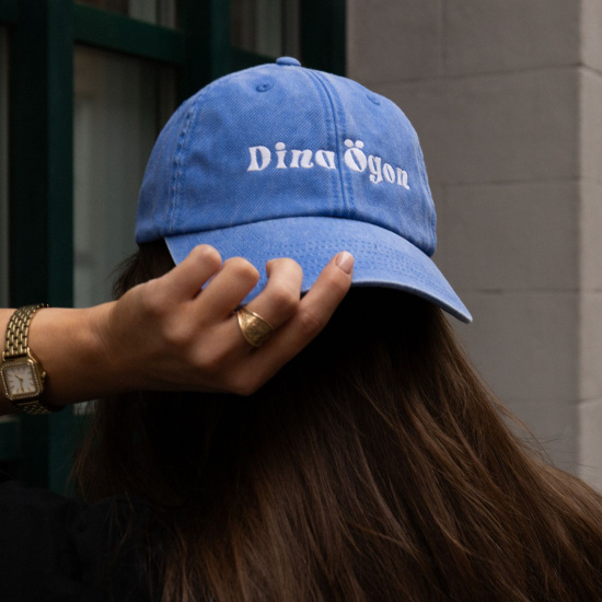 Dina Ögon - Cap - Vintage Style Cornflower (Blue)