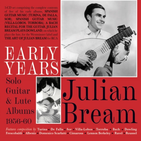 Julian Bream - Early Years - Solo Guitar & Lute Al