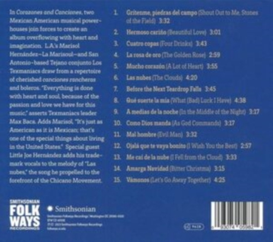 La Marisoul And Los Texmaniacs - Corazones And Canciones