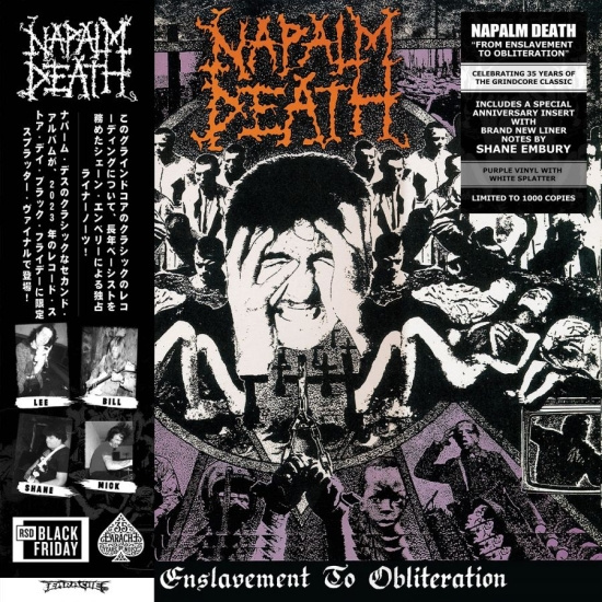 Napalm Death - From Enslavement To Obliteration (S