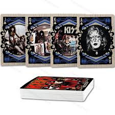 Kiss - Kiss Photos Playing Cards