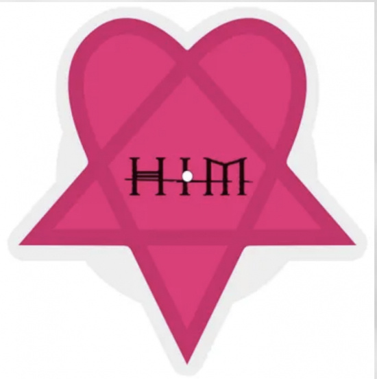 Him - Bury Me Deep Inside Your Heart/Poison Girl (Strongroom Sessions) (Heartagram Picture Disc) (Rsd) - IMPORT