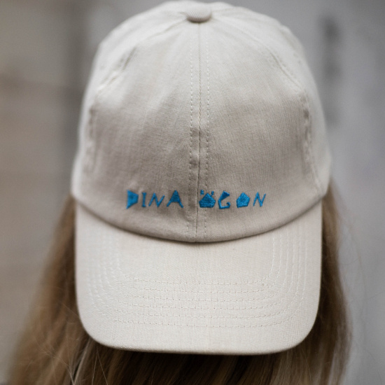 Dina Ögon - Cap -Blue Embroided Logo