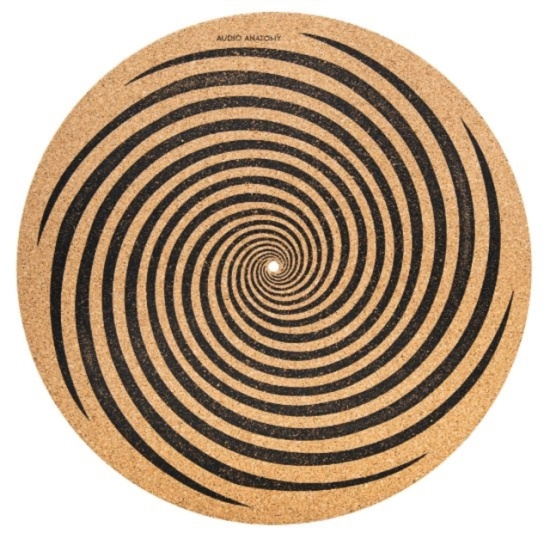 Vinyltilbehør - Slipmat Spiral Cork
