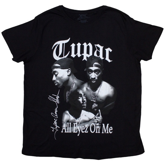 Tupac - All Eyez B&W Lady Bl   