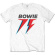 David Bowie - 75Th Logo Uni Wht David Bowie - 75Th Logo Uni Wht