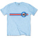 The Jam - Target Stripe Uni Lht Blue The Jam - Target Stripe Uni Lht Blue