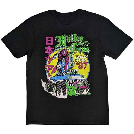 Motley Crue - Girls Girls Girls Japanese Tour '87 Uni   (M)