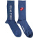 Rolling Stones - Vertical Tongue Uni Blue Socks (Eu 40-45 Rolling Stones - Vertical Tongue Uni Blue Socks (Eu 40-45