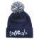Genesis - Logo Navy Bobble Beanie H Genesis - Logo Navy Bobble Beanie H
