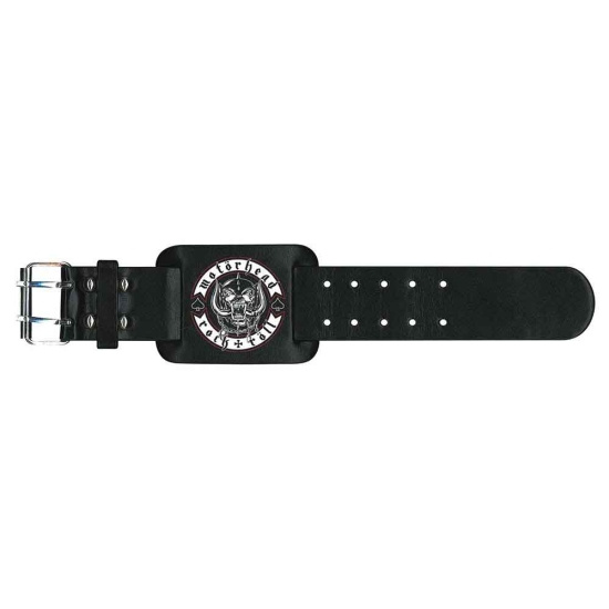 Motorhead - Biker Badge Leather Wriststrap