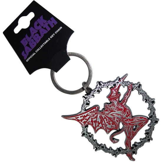Black Sabbath - Daemon Ring Keychain