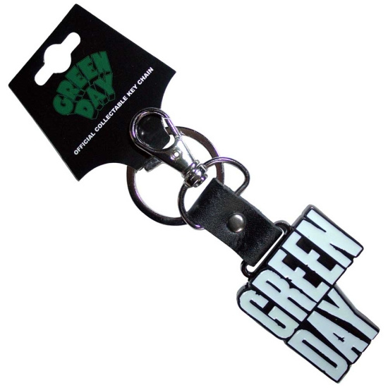 Green Day - Stacked Logo Keychain