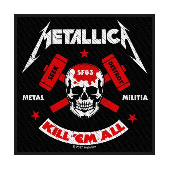 Metallica - Metal Militia Standard Patch