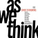 Chris Standring - As We Think Chris Standring - As We Think