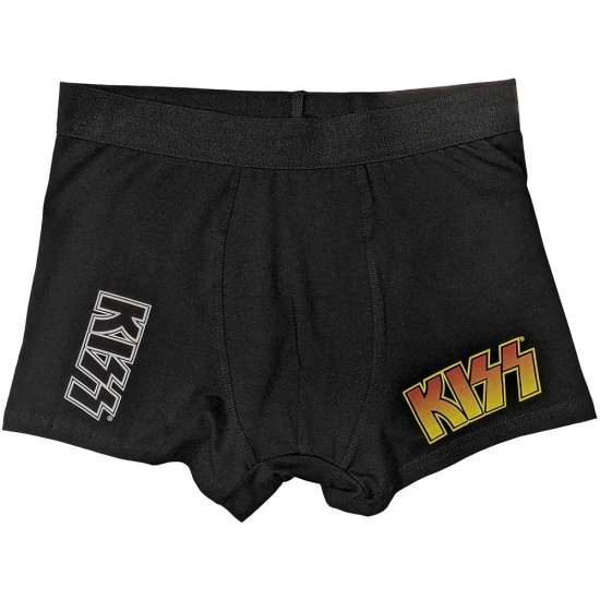 Kiss - Classic Logo Uni Bl Boxers: 