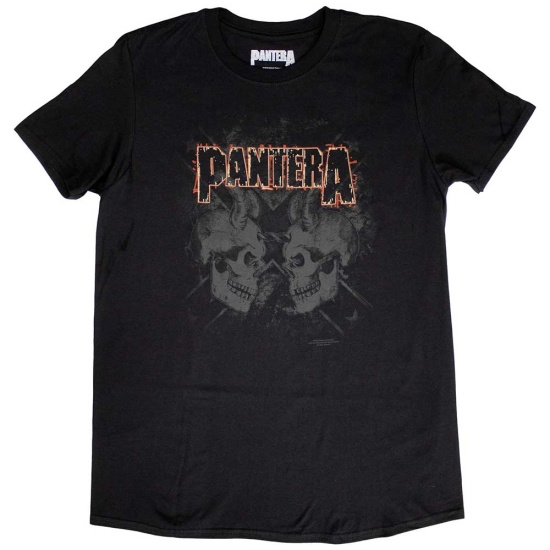 Pantera - Watermarked Skulls Uni Bl 
