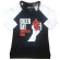 Green Day - American Idiot Lady Bl/Wht Raglan Green Day - American Idiot Lady Bl/Wht Raglan