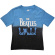 The Beatles - Get Back Boys T-Shirt Blue Dip-Dye The Beatles - Get Back Boys T-Shirt Blue Dip-Dye