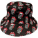 Rolling Stones - Checker Tongue Pattern Char Bucket Hat Rolling Stones - Checker Tongue Pattern Char Bucket Hat