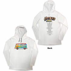 Fleetwood Mac - Albums Bus Lightweight Wht Hoodie 