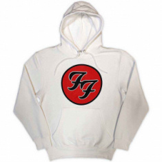 Foo Fighters - Ff Logo Uni Wht Hoodie 
