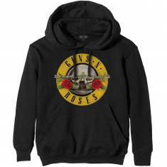 Guns N Roses - Classic Logo Uni Bl Hoodie 