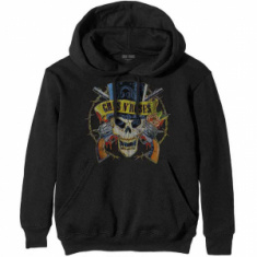 Guns N Roses - Top Hat Uni Bl Hoodie 