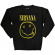 Nirvana - Yellow Happy Face Bl Sweatshirt Nirvana - Yellow Happy Face Bl Sweatshirt