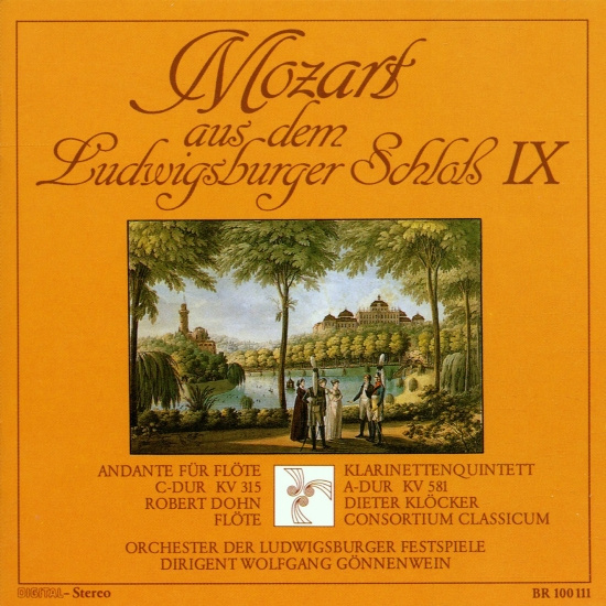 Wolfgang Amadeus Mozart - Mozart Aus Dem Ludwigsburger Schlos