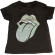 Rolling Stones - Bll Holo Foil Tongue Uni Bl T-Shirt Rolling Stones - Bll Holo Foil Tongue Uni Bl T-Shirt