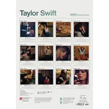 Taylor Swift - 2025 A3 Calendar
