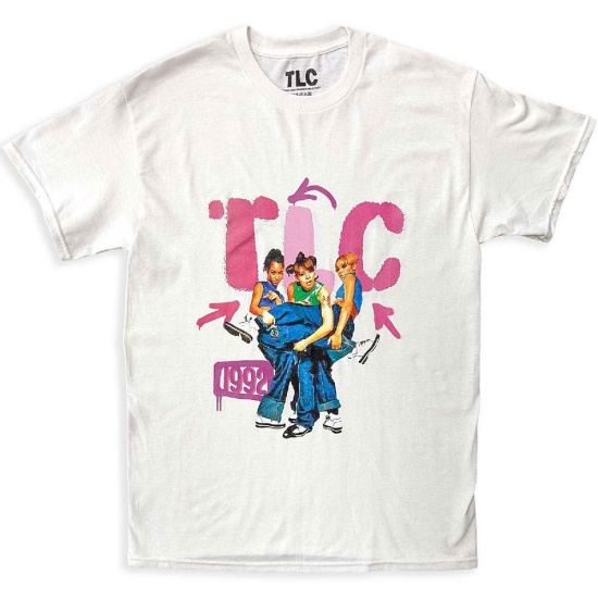 Tlc - Kicking Group Uni Wht T-Shirt