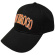 Don Broco - Orange Logo Bl Baseball Cap Don Broco - Orange Logo Bl Baseball Cap