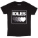 Idles - Gradient Heart Uni Bl T-Shirt (S) Idles - Gradient Heart Uni Bl T-Shirt (S)