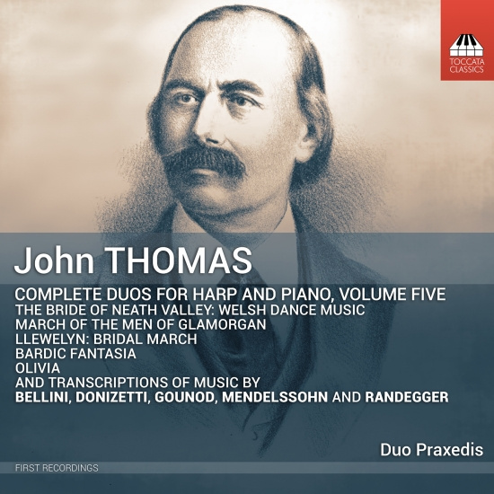 Duo Praxedis - John Thomas: Complete Duos For Harp