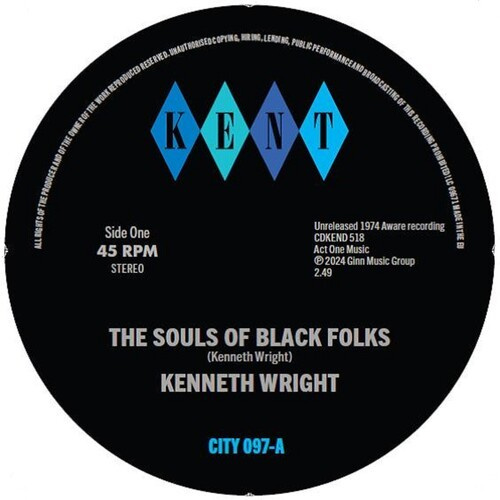 Kenneth Wright / Miss Louistine - The Souls Of Black Folks / Extra-Ex