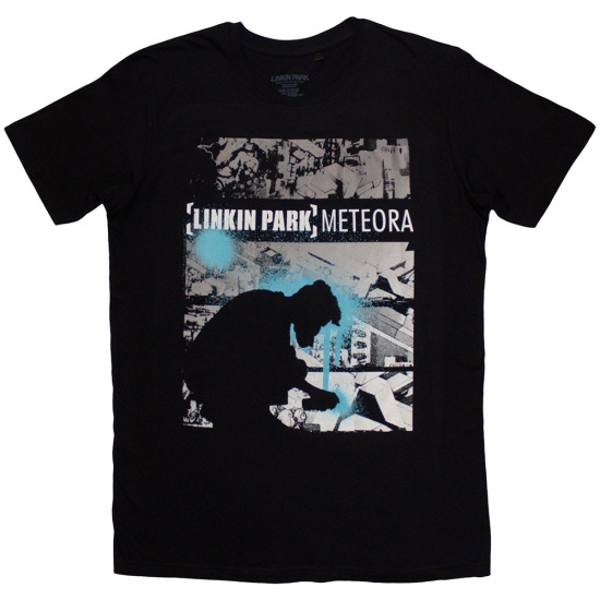 Linkin Park - Meteora Drip Collage Uni Bl  (S)