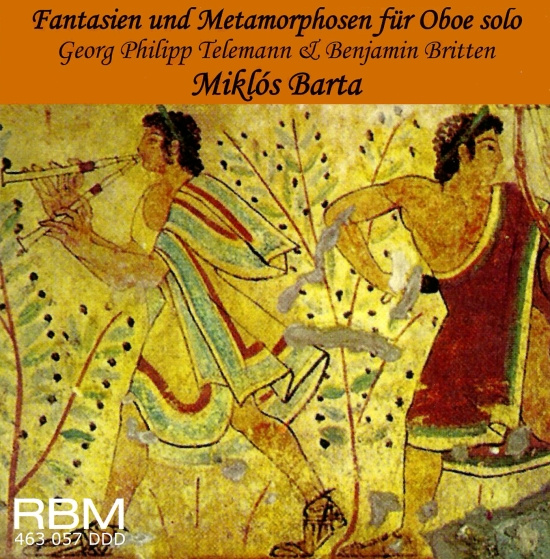 Miklos Barta - Telemann/Britten - Fantasies & Meta