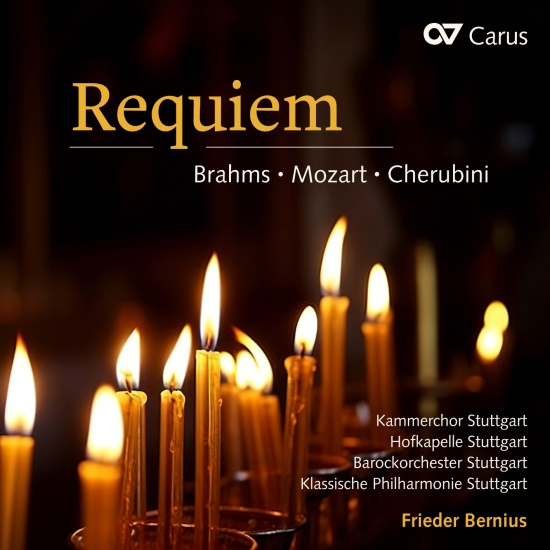 Johannes Brahms Wolfgang Amadeus M - Brahms/Mozart/Cherubini: Requiem